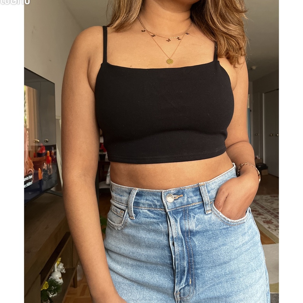Oak + fort crop top